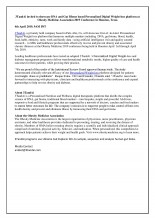 ForPressRelease.com - 3TandAi invited to showcase DNA and Gut BIome based Personalized Digital Weight-loss platform at Obesity Medicine Association 2019 Conference in Houston, Texas ForPressRelease.com - 3TandAi invited to showcase DNA and Gut BIome based Personalized Digital Weight-loss platform at Obesity Medicine Association 2019 Conference in Houston, Texas